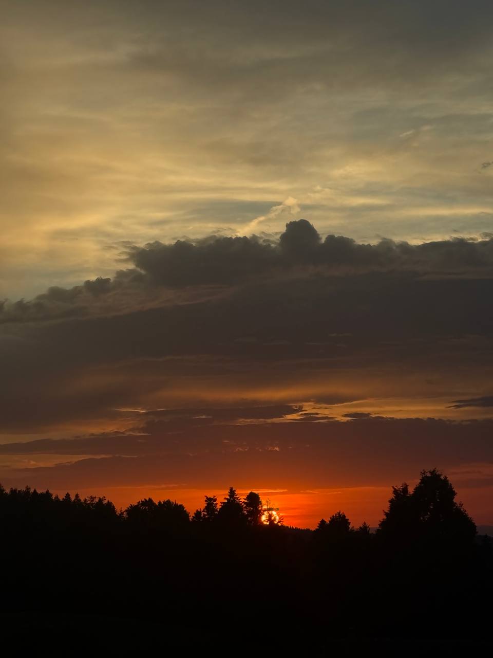 Sonnenuntergang an der Hochzeit zur Sommersonnenwende 21.6.2026
